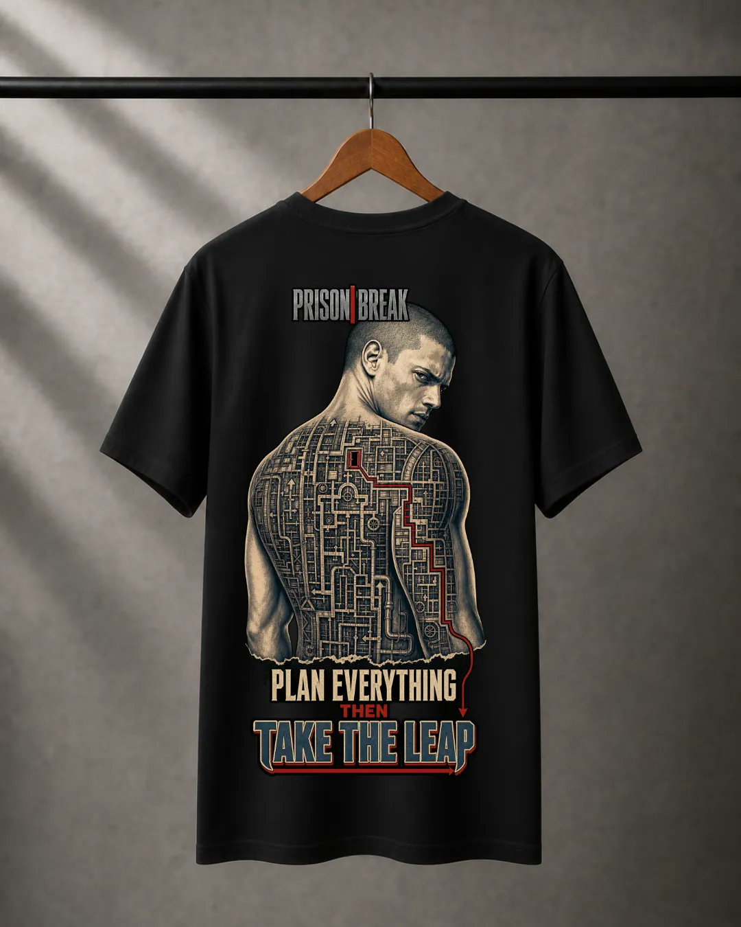 T-shirt Oversize Prison Break « The Way Out »
