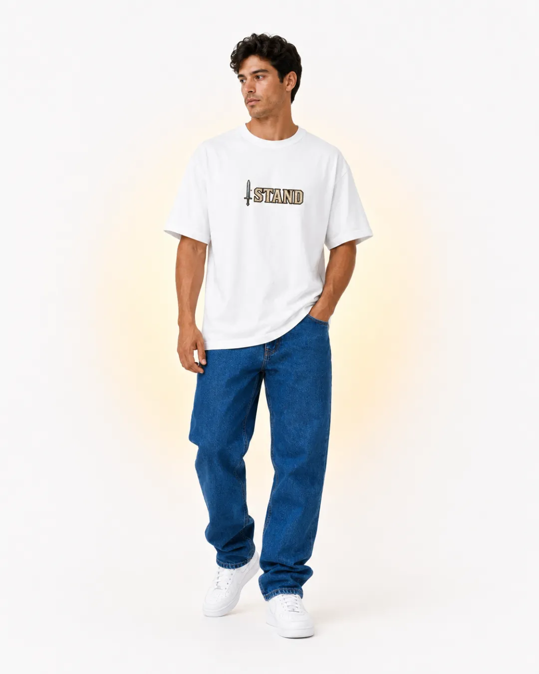 T-shirt Oversize Game of Thrones « I Stand Where Others Fall »